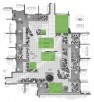 Intensive Residential Green Roof: Spatial Diagramming - Public Activity Clusters