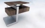 Wedged Walnut, Furniture Design Process: Scheme One, Image B - Cropped for Featured Image - Design Blog