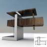 Wedged Walnut, Furniture Design Process: Scheme One, Image C