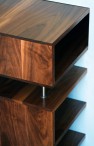 Wedged Walnut Cabinet - Furniture Design: Dry-Fit Like a Glove