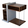 Wedged Walnut Cabinet - Furniture Design: Full Piece View