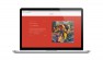 A Color-Adaptive Portfolio Website for an Artist: Koi Pond - Interactive Color Palette, Color 7