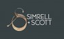 Simrell+Scott Logo Design by Emerald Seven